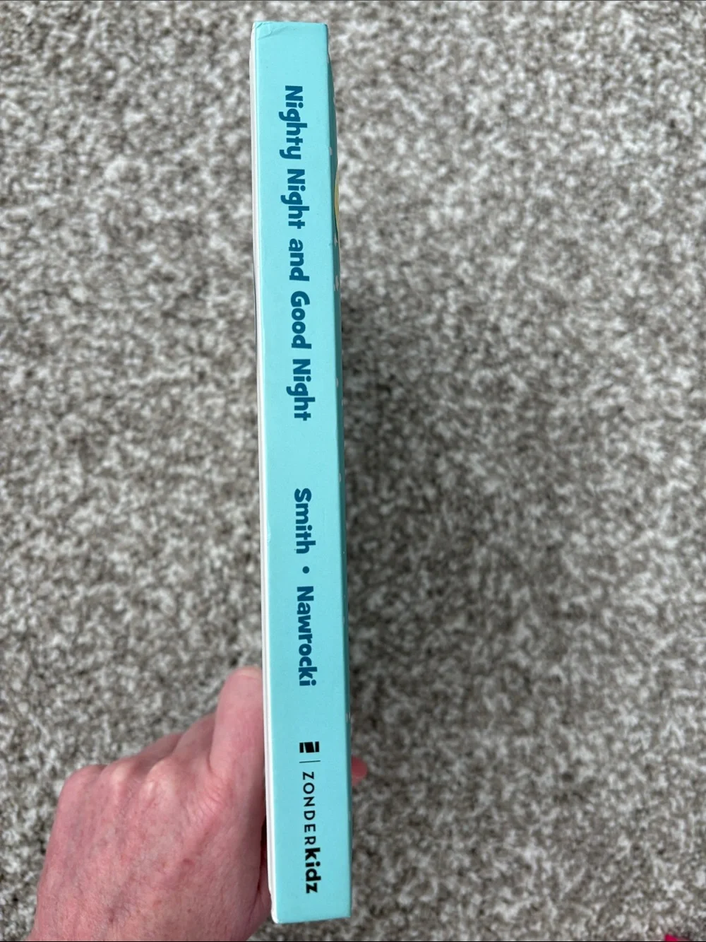 Nighty Night and Good Night - Turquoise Kids Board Book
